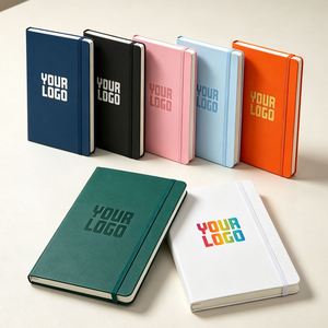 Carnet A5 A6 personnalisé avec logo pour promotion, cadeaux d'entreprise, bureau, avec élastique - Product Image 1
