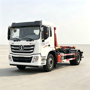 Promotion : Camion benne à bras hydraulique Shacman Delong pour déchets, usage intensif, pour travaux municipaux et de construction - Product Image 6