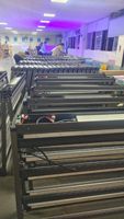 Lampu LED Tanaman Lipat Spektrum Penuh Berbahan Aluminium untuk Rumah Kaca IP54, Pemasangan di Atas, Dapat Diredupkan, Pencahayaan Tambahan untuk Sayuran dan Bunga