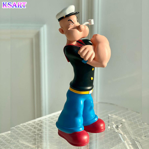 Statue actuelle de Popeye Miss Oliver en fibre de verre dessin animé créatif sculpture personnalisée artisanat en résine - Product Image 6
