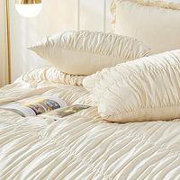 Ensemble de literie 3 pièces en microfibre douce et moelleuse avec housse de couette et taies d'oreiller, idéal pour la chambre à coucher et la maison