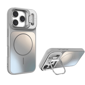 Custodie per Telefoni Cellulari con Supporto e Protezione Fotocamera per iPhone 15 Plus, Cover Rigida Antiurto in TPU+PC - Product Image 1