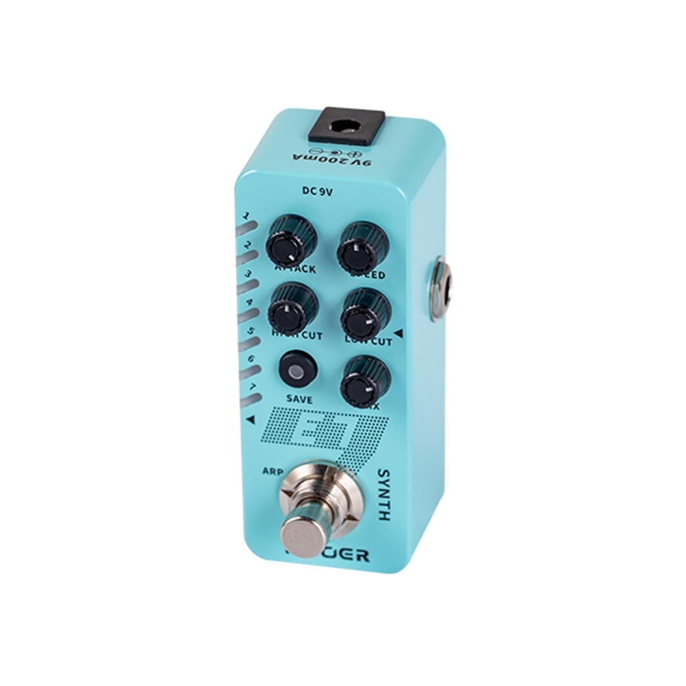 MOOER E7 Polyphone Synth - 7 Synthesizer Tones & Arpeggiator