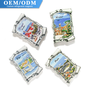 Souvenirs de voyage de Croatie, aimants de réfrigérateur en résine 3D, vente en gros, paysages de Trogir, Hvar, Vir, Pula, aimants de réfrigérateur, cadeaux touristiques - Product Image 4