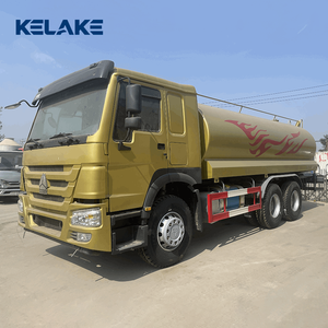 Camion-citerne à eau 6x4 9cbm, véhicule de pulvérisation d'eau, camion de transport d'eau - Product Image 4