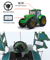 Système de direction automatique SMAJAYU JY305, Kit de direction automatique RTK GNSS tout-en-un pour l'agriculture, haute précision ±2,5 cm, Nouveauté 2026