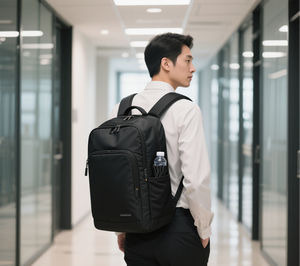 Tùy chỉnh Nylon chống thấm nước Ba lô máy tính với Polyester Lót Dây kéo đóng cửa cho sinh viên du lịch ngoài trời latop trường hợp - Product Image 5