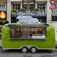 Camion mobile personnalisé de chariot de restauration rapide de hot-dog de restaurant de barre de conteneur de Offre Spéciale