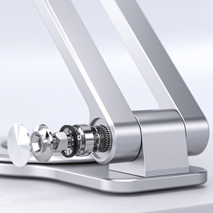 Boneruy אקריליק קריאת Stand מתכת בסיס יציב בית משרד אספקת מתכוונן מתקפל זול Bookend עבור ספרים שולחן - Product Image 4