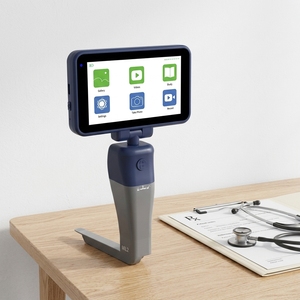 Laryngoscope vidéo vétérinaire ergonomique 130 °   Alliage biomédical réglable à haute résistance à la flexion, étanchéité IPX7, grande autonomie de la batterie pour l'intubation canine - Product Image 1