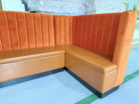 Hendry Stand Sushi Restaurant Leder Stand Sitz Cafeteria Sitz Sofa Tisch und Stuhl Möbel Sofa Samt Stiefel
