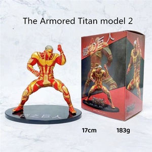 ฟิกเกอร์ไททัน PVC โจมตี13สไตล์หุ่นแอ็คชั่นไททันสวมเกราะไททัน - Product Image 4