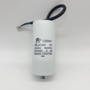 Cbb60 450vac 50/60Hz Máy bơm nước tụ 25/70/21 tụ cho máy giặt để điều khiển máy bơm - Product Image 4