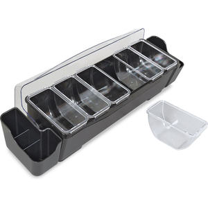 Zutatenbehälter Mit 6 Einsätzen Je 0,5 Litre, LxTxH 590x155x175mm - Product Image 2