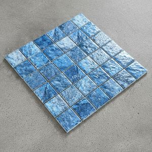 Los Fabricantes Suministran Azulejos de Mosaico Cerámico Azul de Buena Calidad para Decoración de Hoteles, Villas, Centros Comerciales, <span class=keywords><strong>Piscinas</strong></span> <span class=keywords><strong>y</strong></span> Baños - Product Image 2