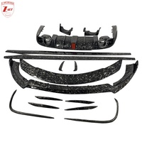 Z-ART 2016-2020 C238 Aerokit Serat Karbon Forged untuk Mercedes E53 Body Kit Tuning Serat Karbon untuk E Coupe Kit Spoiler Angin
