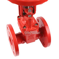 Système de lutte contre les incendies fonte ductile DN150 prix vanne d'eau de 6 pouces