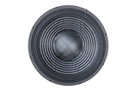 Haut-parleur PA 1800W AES avec woofer à aimant ferrite de 18 pouces, bobine mobile de 5,5 pouces, 102dB SPL, 34Hz FS, pour système audio de fête en extérieur, unité de haut-parleur OEM
