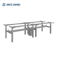 JIECANG bureau d'ordinateur moderne, double moteur électronique, hauteur réglable