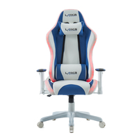 Usine Offre Spéciale Amical D'oem Chaise D'ordinateur De Jeu Personnalisé Logo Rvb Led Chaise De Jeu De Course Avec Des Lumières