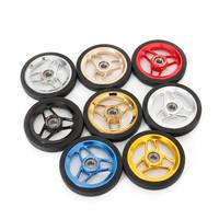 Roues faciles à utiliser Aceoffix Bike Ezwheel Easywheels 56mm, utilisables pour les vélos pliants Brompton Pikes 3sixty Camp Royale