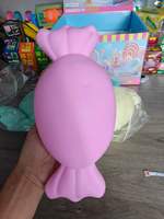 Jouets Squishy Géants en TPR, en forme de bonbons, à remontée lente, anti-stress, sensoriels, pour la décompression, pour les fêtes, faits main, malléables