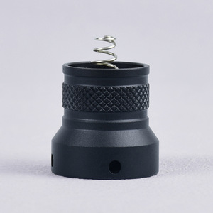 Tactical Flashlight Crown Head <b>Switch</b> <b>Button</b> M300 M600 Replacement Part IP65 LED <b>Push</b> <b>Button</b> For Camping Night Riding - Product Image 2