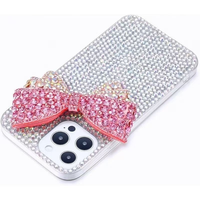 Étui de luxe scintillant en cristal et diamant fait main pour iPhone 18 17 16 15 14 13 Pro Max – Série Cover Girl