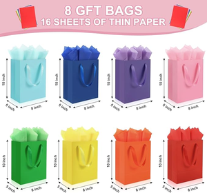 Emballage de luxe en gros en carton ivoire avec logo personnalisé imprimé en offset, matériaux recyclés, poignées torsadées pour boutiques et vente au détail - Product Image 3
