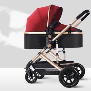 Saldi all'ingrosso pieghevole 3 in 1 sedia da pranzo piatto sedia giace Sit Cart <span class=keywords><strong>neonato</strong></span> letto <span class=keywords><strong>culla</strong></span> cesto bambino <span class=keywords><strong>passeggino</strong></span> - Product Image 5