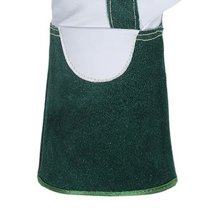 Premium Heavy-Duty Goatskin Split Leather <b>Tig</b> <b>Welding</b> <b>Gloves</b> Wear Resistant Heat Resistant Work Safety <b>Gloves</b> - Product Image 6