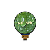 Écran LCD rond à double interface de 4,0 pouces, panneau IPS 720*720, 3SPI 18RGB, 262K couleurs, angle de vision complet