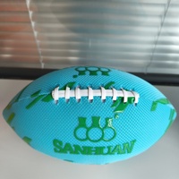 Fabricant de ballons de football américain OEM, ballons de football personnalisés avec impression de logo, ballons en cuir véritable de haute qualité, usine professionnelle