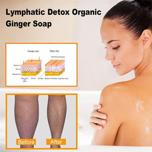 Suministros de baño de Etiqueta Privada, productos de belleza vegana, cuidado de la piel, lavado de cara y cuerpo, orgánico, OEM, jengibre, adelgazamiento, barra de jabón para perder peso - Product Image 4