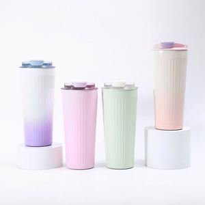 Gradient 550ml Double Wall Travel Coffee Stainless Steel Vacuum Insulation with Cover and Insulation <b>Drum</b> 2000Ml Water Bottle - Product Image 2
