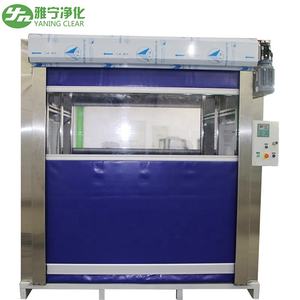 Yaning ระบบกรองแบบ2ขั้นตอนอิเล็กทรอนิกเชื่อมต่อกันแบบอัตโนมัติประตูบานหมุนเร็วเป่าลมฝักบัวอัตโนมัติสำหรับทำความสะอาดห้องอย่างมีประสิทธิภาพ - Product Image 3