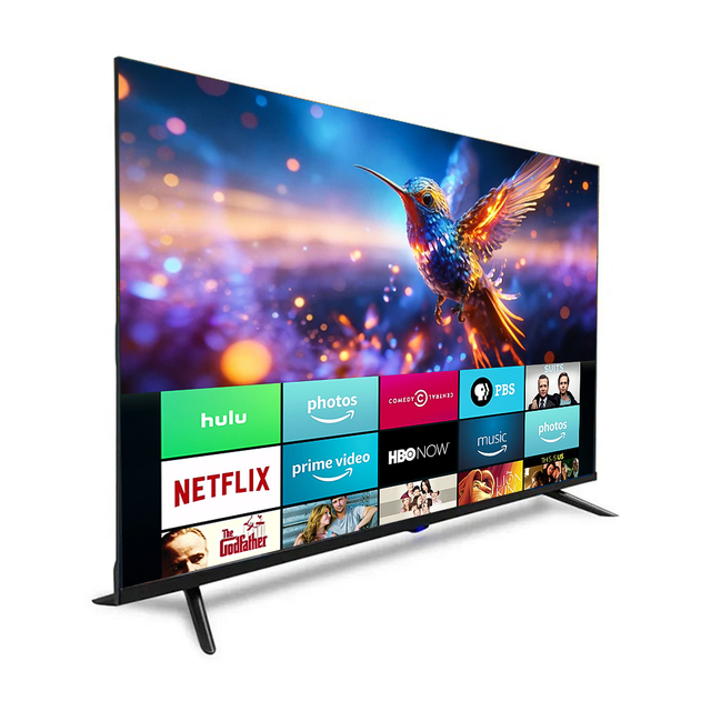 LED TV 75 Inch 4K 8k Smart Tv Smart Television 50 55 65 75 85 100 110 Inch Android 15 LCD TV  with Voice Remote Control