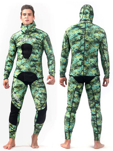 Mở di động <span class=keywords><strong>Camo</strong></span> <span class=keywords><strong>Neoprene</strong></span> của nam giới Wetsuit 3mm & 7mm lặn spearfishing phù hợp với - Product Image 6