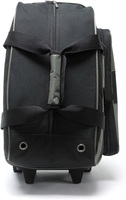 Sac de bowling à roulettes en polyester léger, capacité 2 boules, grand compartiment indépendant pour chaussures, capacité 50-70L