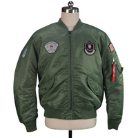 Veste d'hiver pour hommes Flight Men, décontractée, imperméable, coupe-vent, écologique, en nylon épais, service OEM, vêtements personnalisés, coupe classique