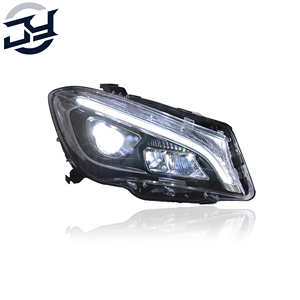 JY pour Mercedes-Benz CLA W117 2017 à <span class=keywords><strong>2019</strong></span>, phares avant à LED, feux de jour, mise à niveau de haute qualité - Product Image 1