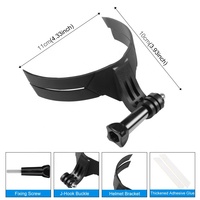 Takenoken Mini caméra support de téléphone portable professionnel caméra d'action de flexion casque de moto support de menton pour Go Pro