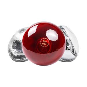 Lámpara <span class=keywords><strong>de</strong></span> Calor Infrarroja Impermeable Roja <span class=keywords><strong>de</strong></span> 250W para Cría <span class=keywords><strong>de</strong></span> Mascotas, Incubadora <span class=keywords><strong>de</strong></span> Huevos, Gallinas y Cerdos - Product Image 3