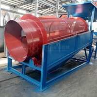 Pabrik Pencucian Emas Aluvial 100TPH Dengan Trommel Screen, Sluice Box, dan Konsentrator Sentrifugal