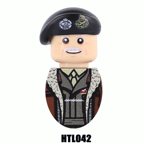 <span class=keywords><strong>WW2</strong></span> Quân Đội Anh binh sĩ Mini hành động xây dựng khối khối thống chế bộ binh đồng phục quân đội sĩ quan gạch đồ chơi - Product Image 4