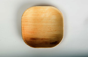 Platos Cuadrados Premium de 4 Pulgadas de Hoja de Areca, Vajilla Desechable Ecológica de Hoja de Palma para Catering, Restaurantes, Proveedor Mayorista de Exportación - Product Image 4