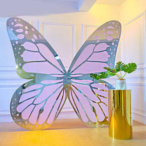 Arco Decorativo de Metal Blanco/Dorado, Duradero, para Decoración de Fondo, Arco de Globos para Boda, Arco de Flores Artificiales para Ceremonia - Product Image 4