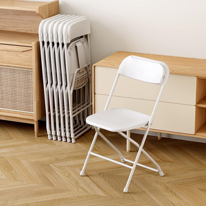 Sedia Pieghevole in Resina Plastica Bianca Moderna per Eventi Matrimoni e Arredamento Esterno Stile <span class=keywords><strong>Wimbledon</strong></span> - Offerta Speciale - 20 Anni di Garanzia - Product Image 4