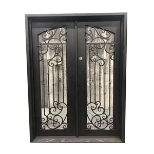 Dé un cupón en efectivo de $500 puerta de entrada frontal de acero de hierro forjado rotura térmica - Product Image 3