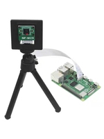 Module de caméra thermique Raspberry Pi 4 Fish Eye 4K, capteur IMX219, 4224x3200, 30FPS, mise au point automatique, grand angle, version nocturne V2, LED Mini